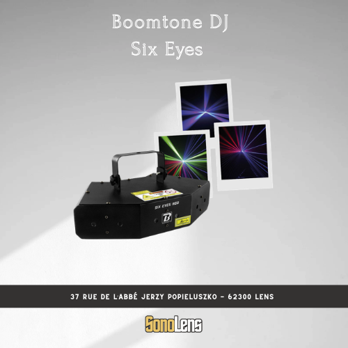 Location Laser six points RGB