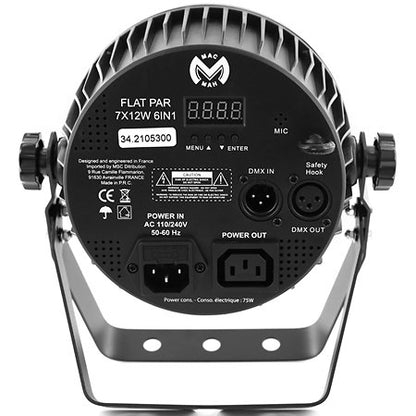 Mac Mah - FLAT PAR 7X12W 6IN1