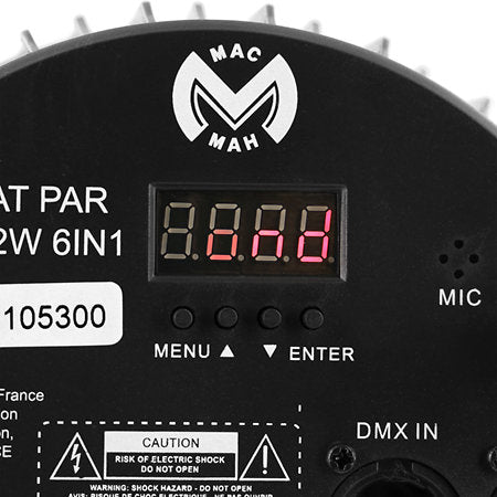 Mac Mah - FLAT PAR 7X12W 6IN1