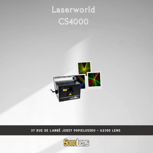 Location Laser 4W RGB
