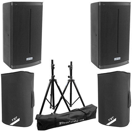 FBT - Pack X-LITE 110A (la paire) + Covers + Pieds