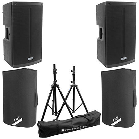 FBT - Pack X-LITE 112A (la paire) + Covers + Pieds