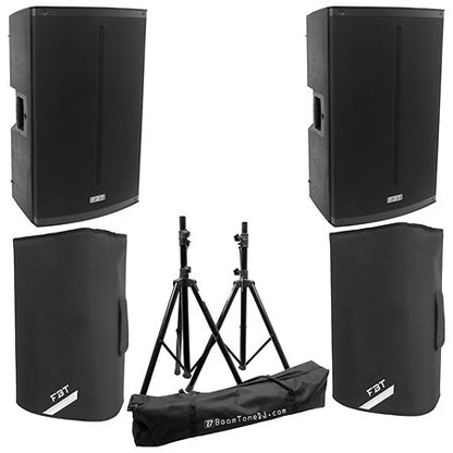 FBT - Pack X-LITE 115A (la paire) + Covers + Pieds