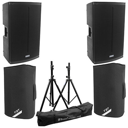 FBT - Pack X-LITE 115A (la paire) + Covers + Pieds