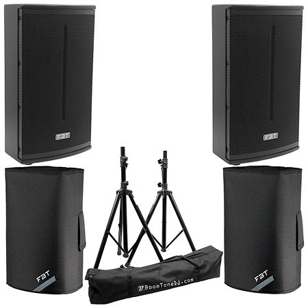 FBT - Pack X-PRO 110A (la paire) + Covers + Pieds