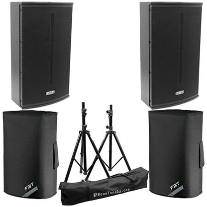FBT - Pack X-PRO 112A (la paire) + Covers + Pieds