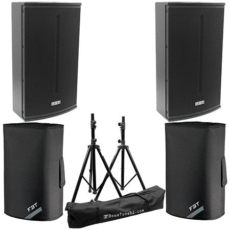 FBT - Pack X-PRO 112A (la paire) + Covers + Pieds