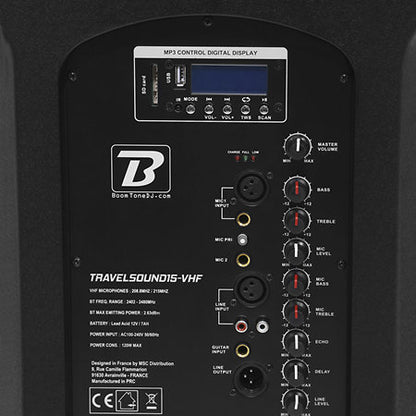 BoomTone DJ - TravelSound15-VHF