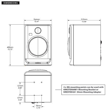 Krk - Rokit RP8 G5 (La paire)