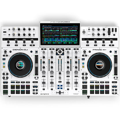 Denon DJ - Prime 4+ White Limited Edition