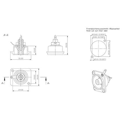 Neutrik - NF2D0