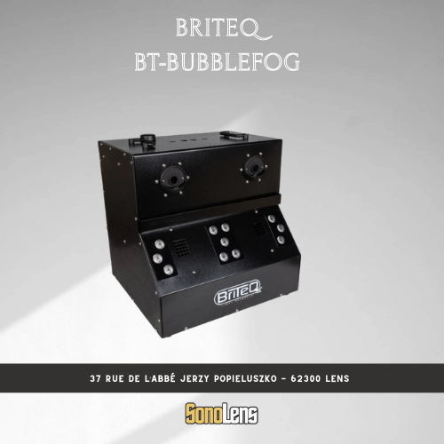 Location Machine à bulles & brouillard : Briteq - BT - BUBBLEFOG