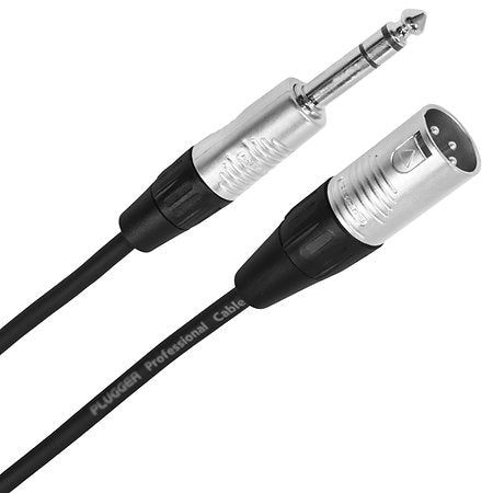 Plugger - Câble XLR mâle 3b - Jack mâle stéréo 3m Touring
