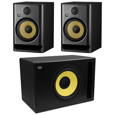 Krk - Pack Rokit RP8 G5 (la paire) + Caisson S12.4