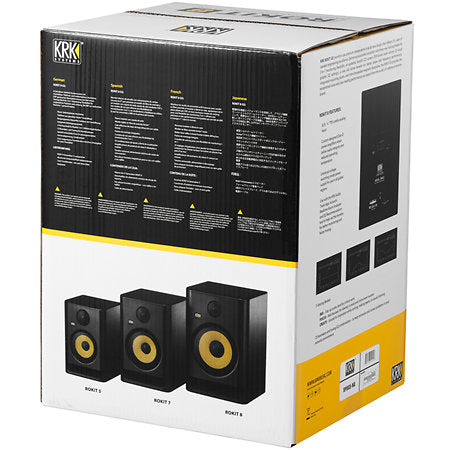 Krk - Pack Rokit RP8 G5 (la paire) + Caisson S12.4
