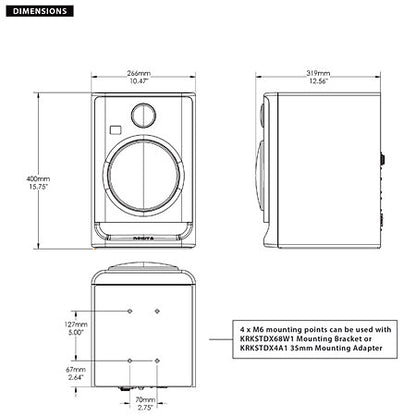 Krk - Pack Rokit RP8 G5 (la paire) + Caisson S12.4