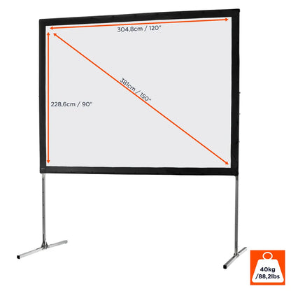 Location Ecran de Projection - 3m x 2m