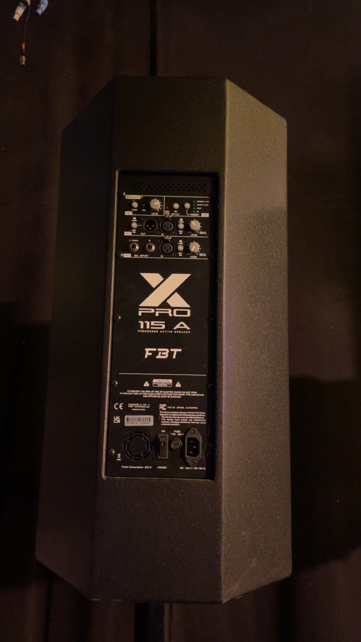 FBT - X-Pro 115A EXPO + housse offerte