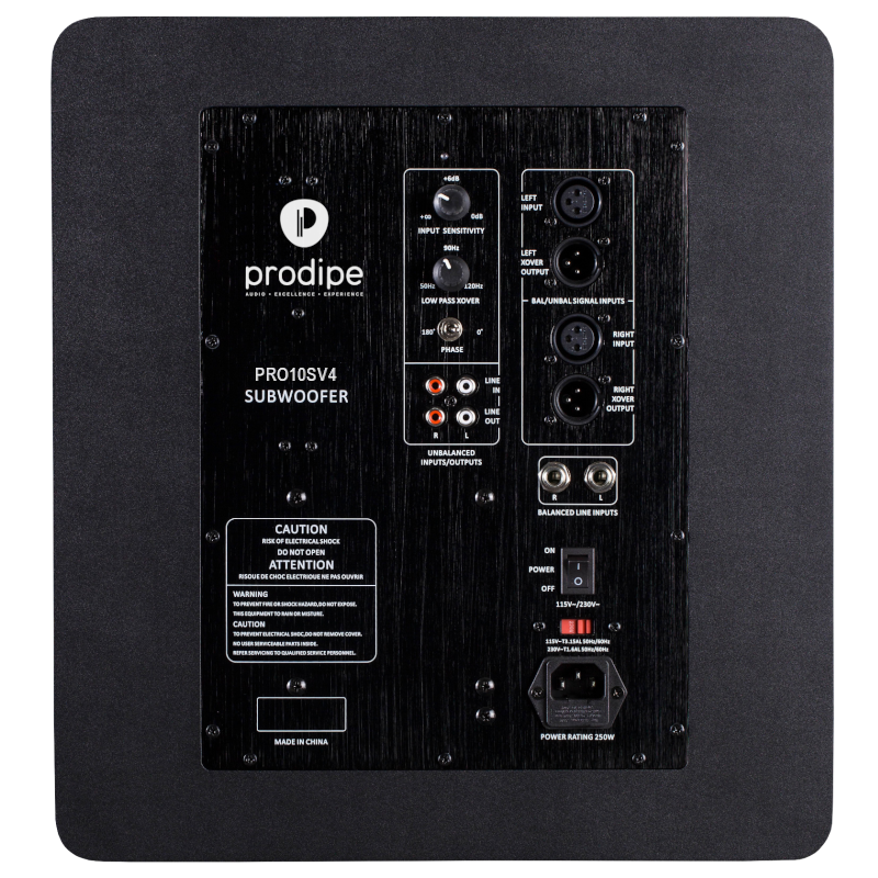 Prodipe - PRO 10S V4 Black Wood