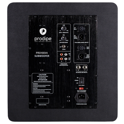 Prodipe - PRO 10S V4 Black Wood