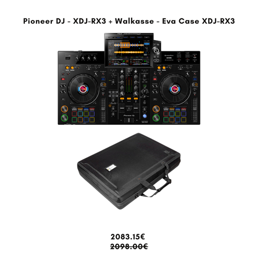 Pioneer DJ - XDJ-RX3 + Walkasse - Eva Case XDJ-RX3