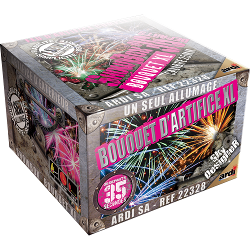 FEU D'ARTIFICE SHOWBOX® BOUQUET XL