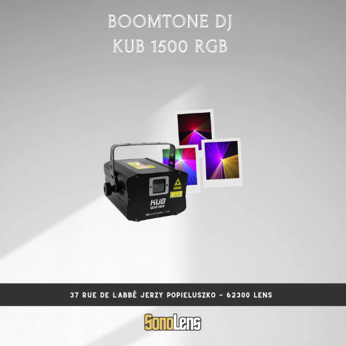 Location Laser 1,5W RGB