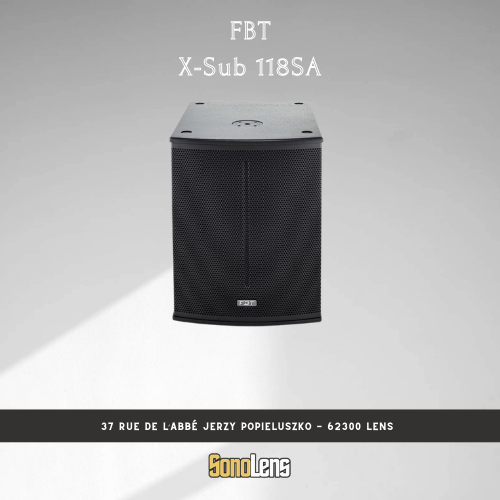 Location Caisson de Basses FBT X-Sub 118SA