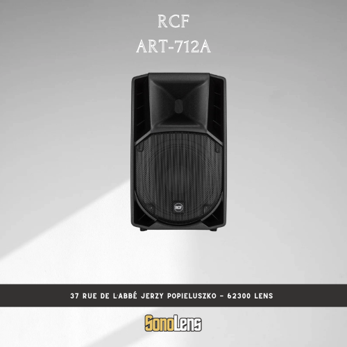 Location enceinte RCF ART 712 MK4