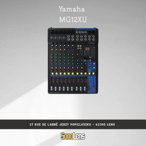 Location Yamaha MG12XU (12 voies - 6 micros)