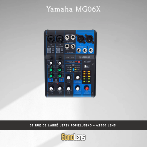 Location YAMAHA - MG06X