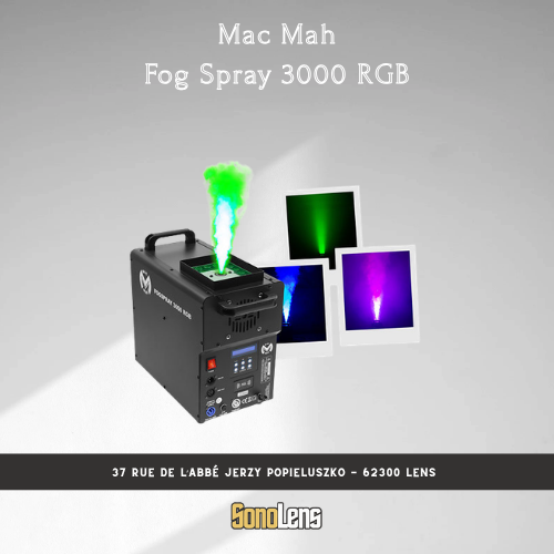 Location machine à fumée - Fog Spray 3000 RGB