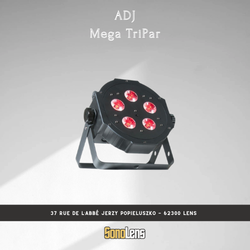 Location Par à LED 5x3W RGB