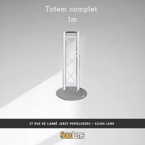 Location Totem complet 1m