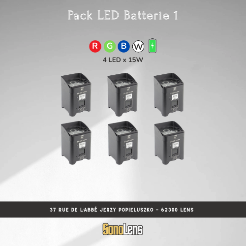 Pack LED Batterie 1
