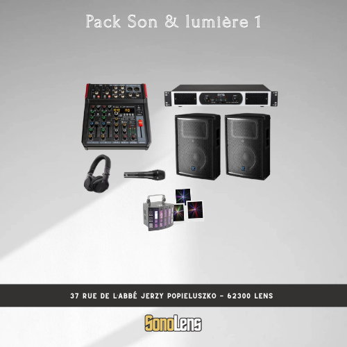 Location Pack 1 son et lumière