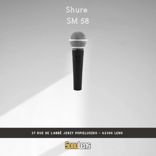 Location Micro Shure SM 58