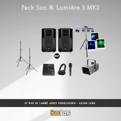 Location Pack 3 MK2 son et lumière