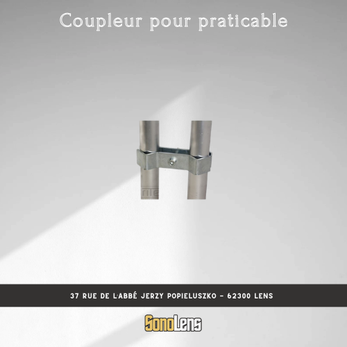 Location coupleur pour praticable