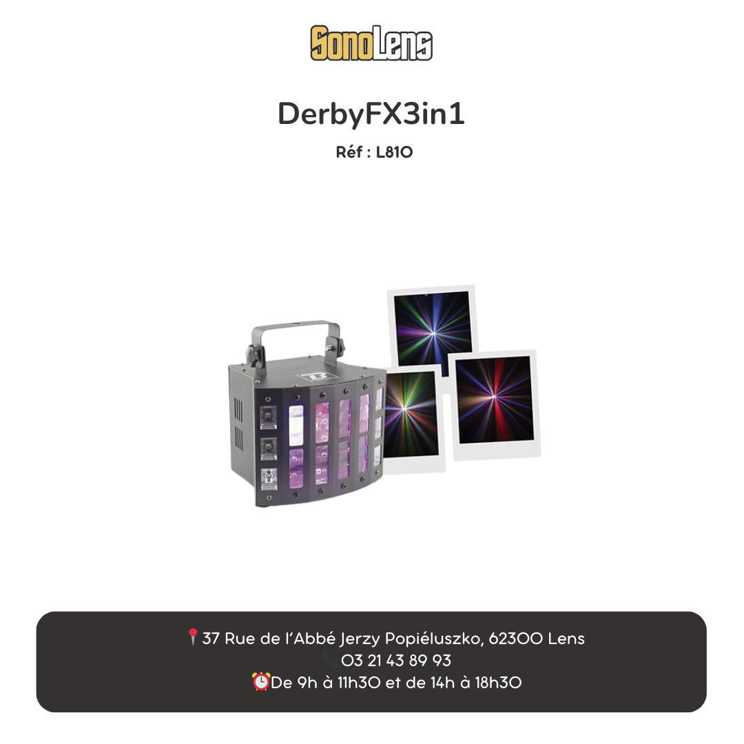 Location Derby FX 3in1