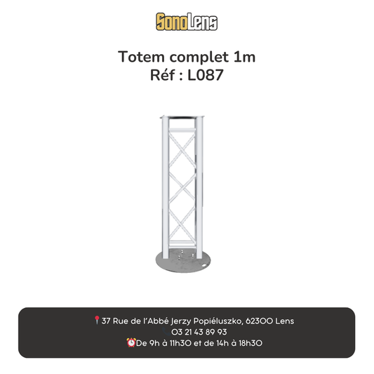 Location Totem complet 1m
