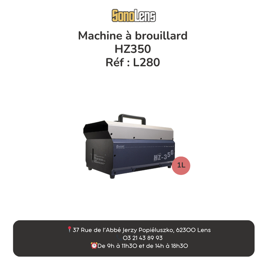 Location Machine a Brouillard HZ 350