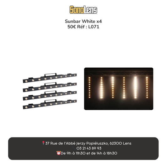 Location 4 Sunbar (sunstrip LED)