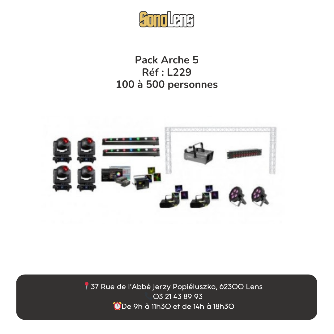 Location Pack Arche 5