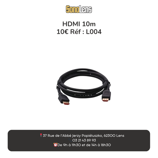 Location câble HDMI 10m