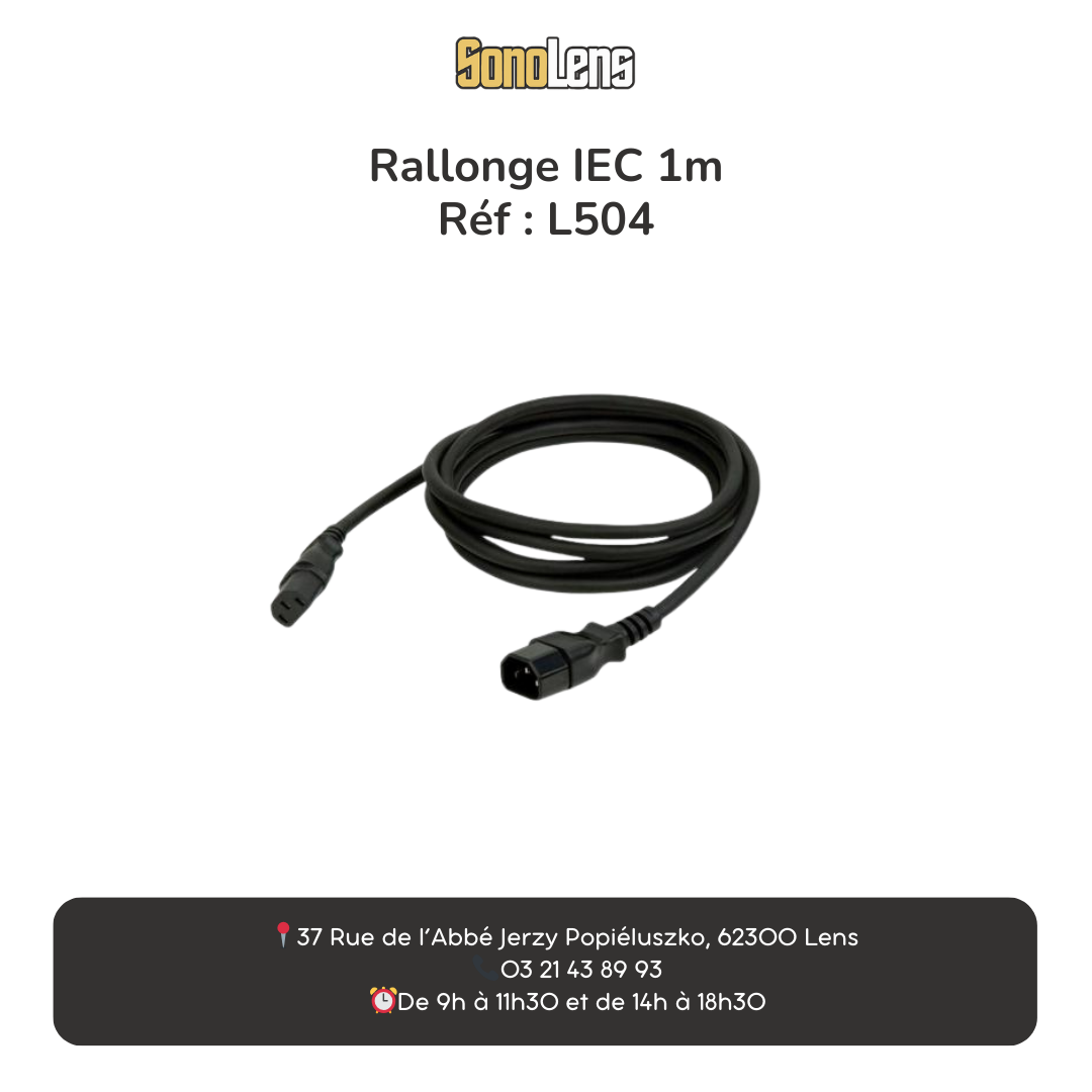 Location Rallonge IEC 1m