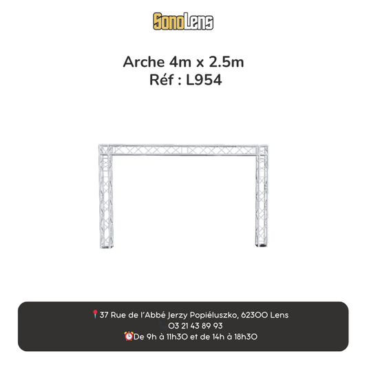 Location Arche 4m x 2,5m