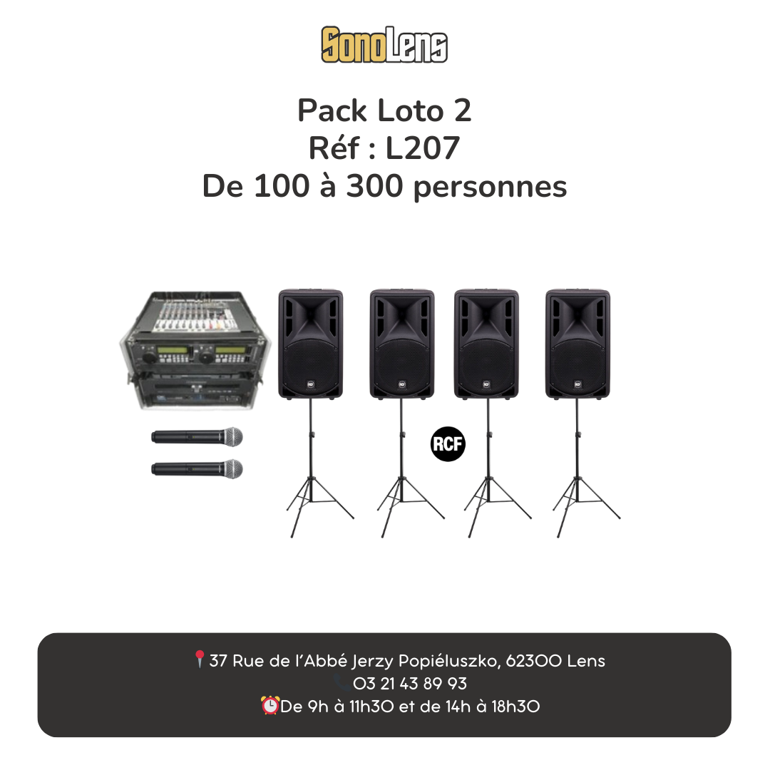 Location Pack Son Loto 2