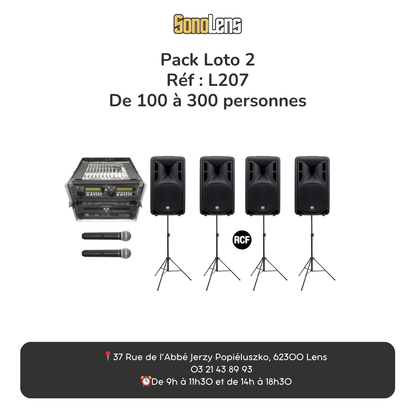 Location Pack Son Loto 2