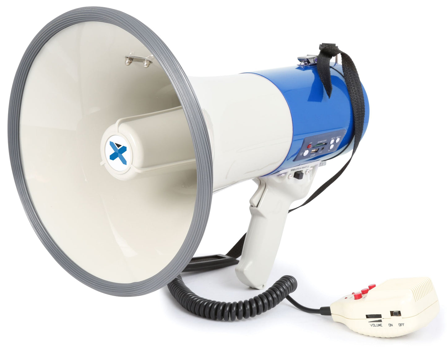 Vonyx - Mégaphone 65W USB SD Sirène sur Batterie